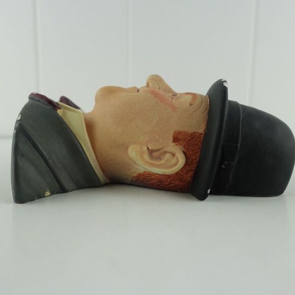 Laurel & Hardy Wall Busts By Legend Products 1984 England Signed F. Wright - Picture 6 of 16